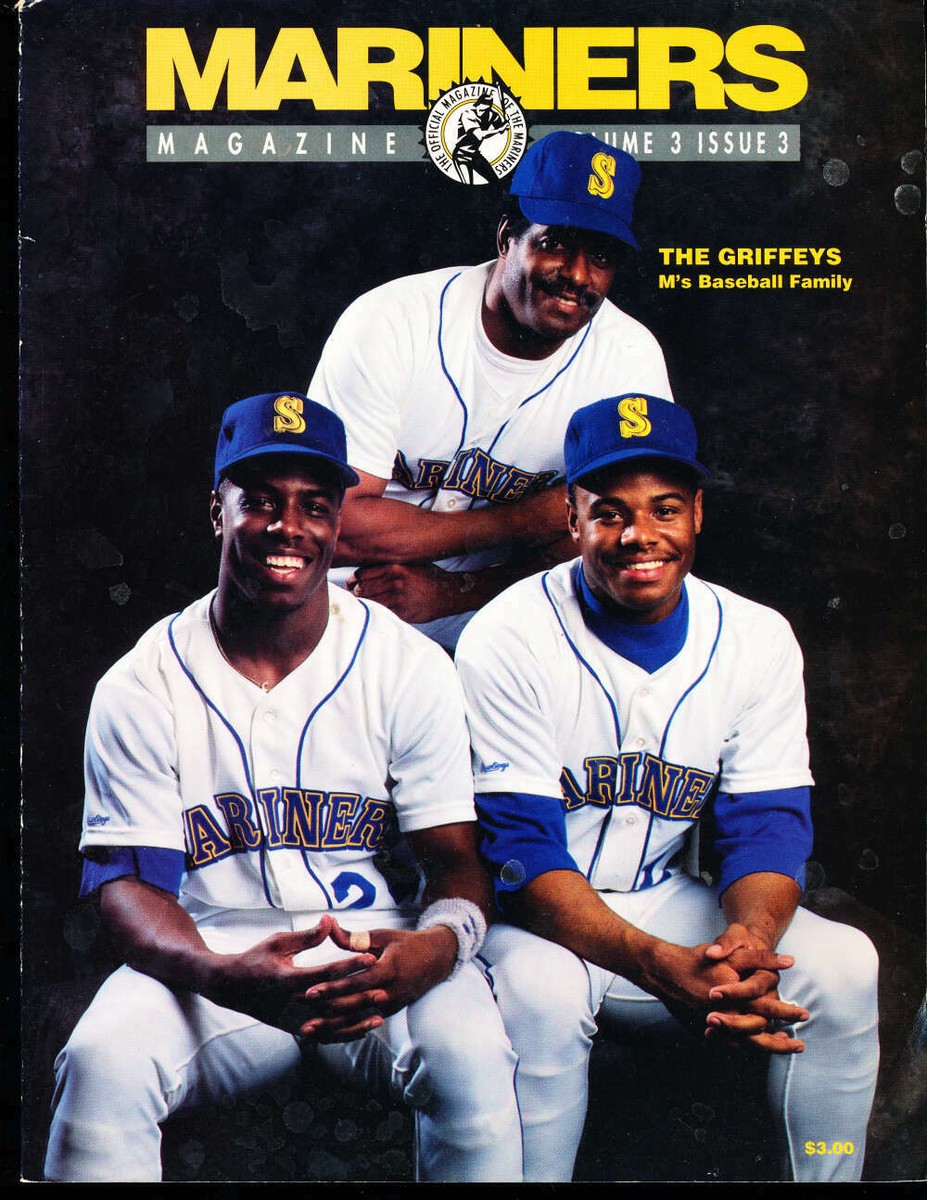 usaプロフお読みください Seattle Mariners Magazine Ken Griffey & Jr nm bxy22 | eBay