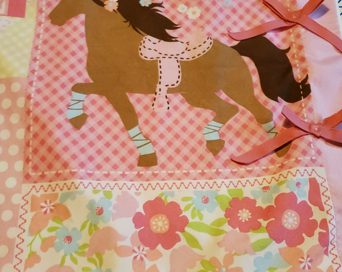 Horses On Feminine Pink, Circo Brand, 1 Pillowcase Sham - Picture 5 of 9