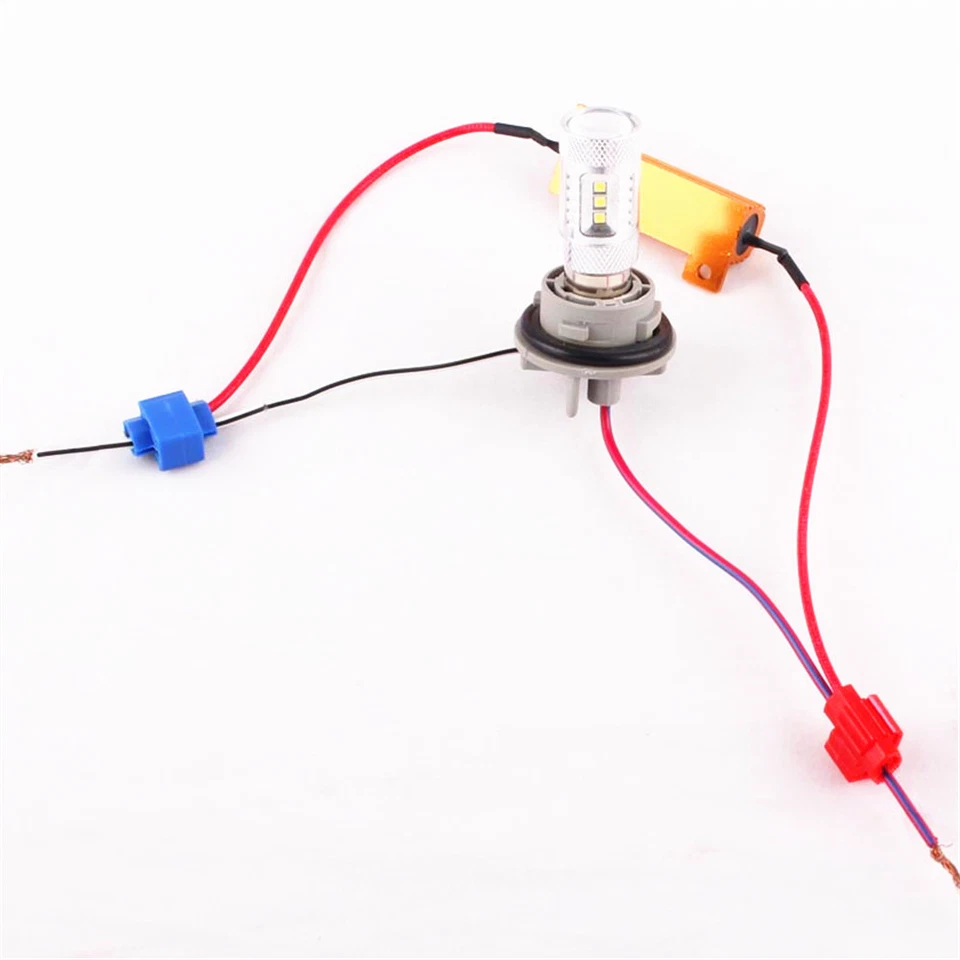 Resistencia de carga Allá Lighting alta potencia 50W 6 ohmios para señal de giro hiper intermitente Foto 3 de 4