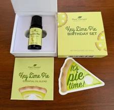 Plant Therapy Essential Oils Key Lime Pie Birthday Set with Sticker NEW!!