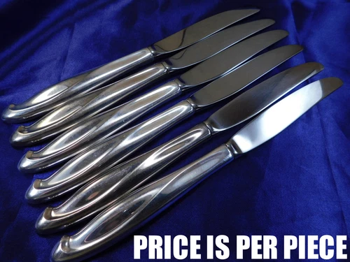 REED & BARTON SILVER SCULPTURE STERLING SILVER PLACE KNIFE - EXCELLENT CONDITION