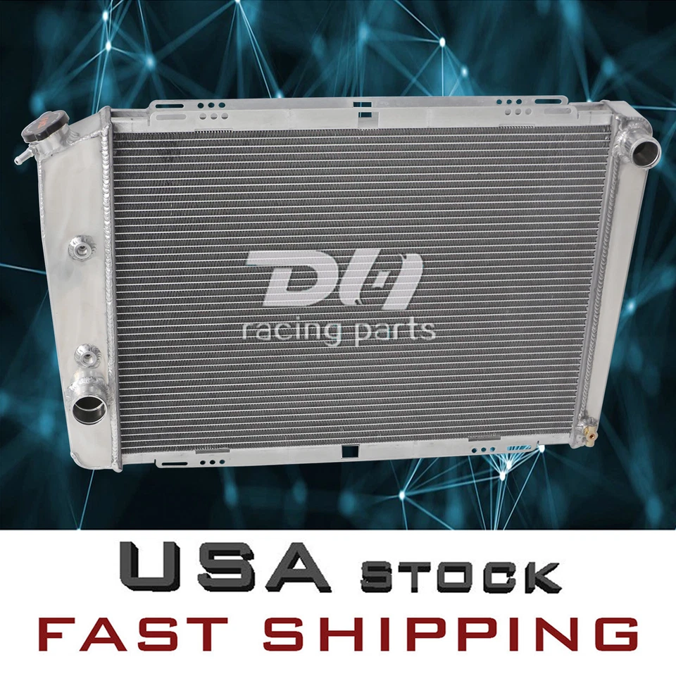 3 Rows Aluminum Racing Radiator For 1968 1969 Lincoln Continental Base 7.0-7.6L - Изображение 2 из 4