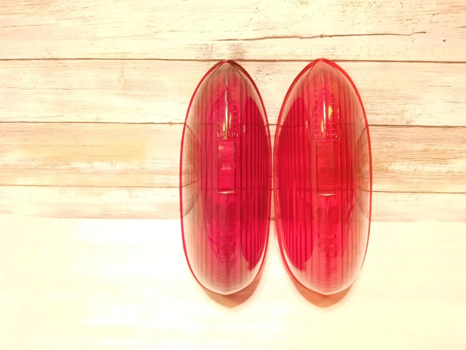 Lente de luz trasera roja Hudson Hornet 1955 nueva de colección AMMO RH/LH ¡BONITA!! Foto 4 de 4