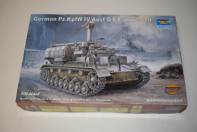 Trumpeter 00362 German Pz.Kpfw IV Ausf.D/E Fahrgestell 1:35 NEU mit OVP
