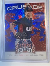 2015 Panini Stars and Stripes - Crusade Thomas Burbank #91 /49 (RC)
