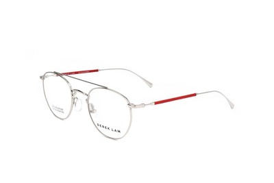 Derek Lam Brille DL288 SILRD SILVER/RED 48/22/140 Unisex