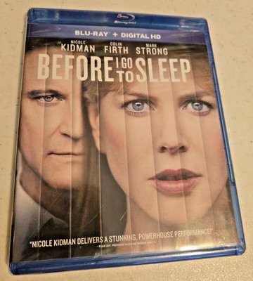 Before I Go to Sleep (Blu-ray Disc, 2015) Nicole Kidman NEW Factory Sealed