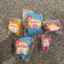 Vintage 1999 Disney's Tarzan McDonalds Happy Meal Toys