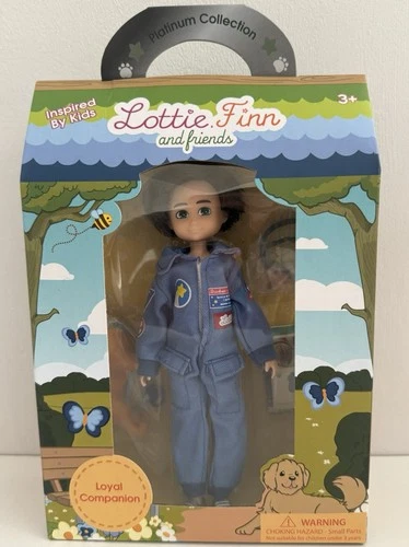 Lottie Finn 7" Autistic Doll with His Dog Figure & Accessories