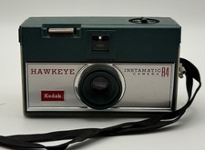 Kodak Hawkeye Instamatic R4 Vintage Film Camera Flash Cube Compatible Untested