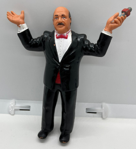 WWF WWE Mean Gene Okerlund 1986 LJN Vintage Action...