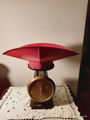 Vintage Mercantile General Store Scale With Scale Pan