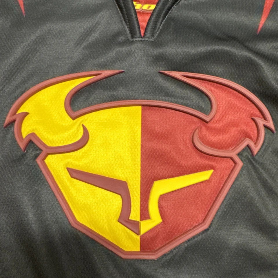 Pastrana 199 Motocross Thor Core Jersey Small Long Sleeve Brown/Gold - Image 3 of 4