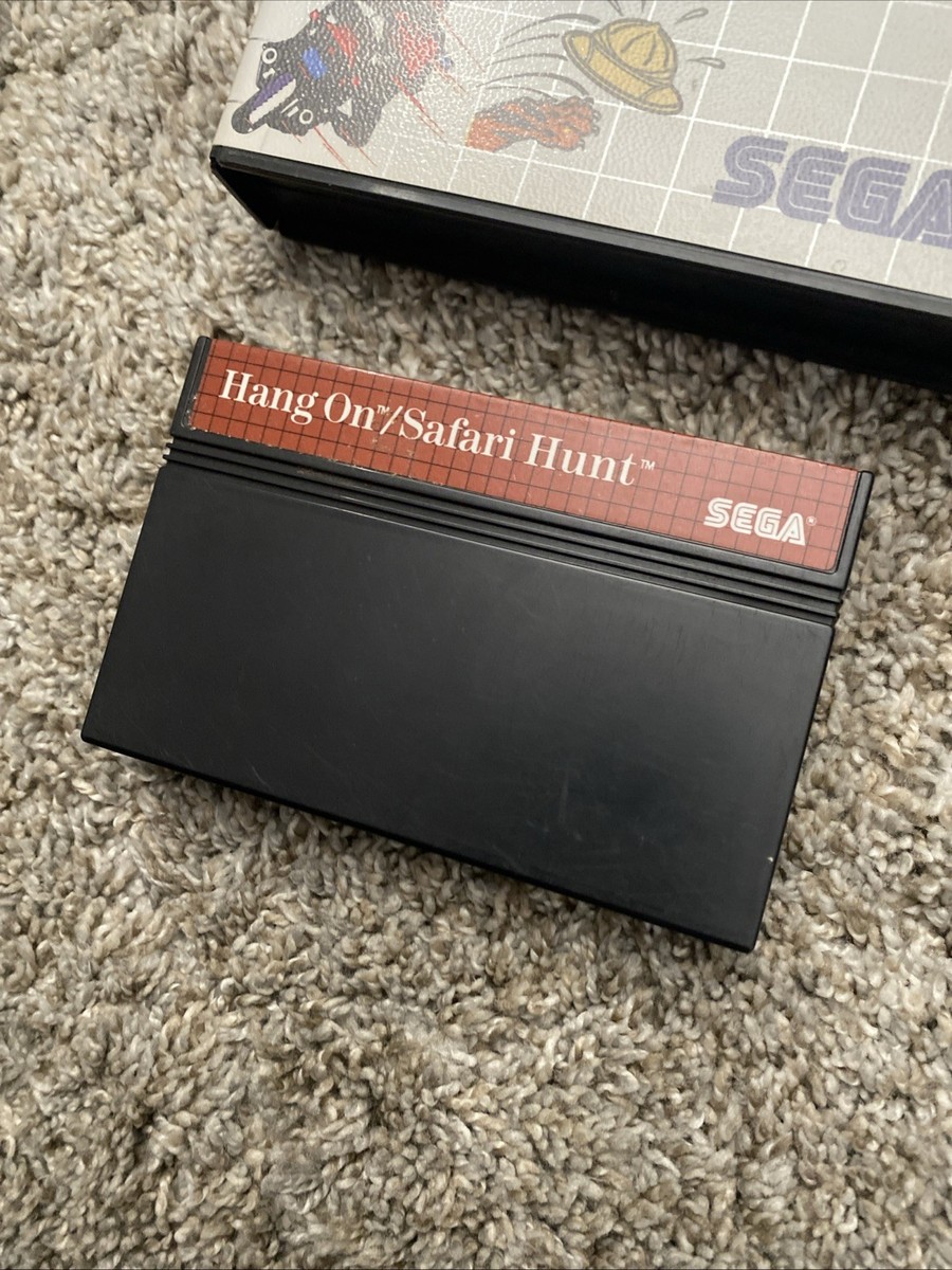 Hang-On / Safari Hunt (Sega Master) for sale online | eBay