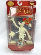 Disney Mickey  s Christmas Carol Goofy Marley  s Ghost Glow in Dark Figure NIB
