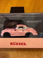 Minichamps Porsche 356C Coupe Pink Pig 1/43 Scale Rare Model Car