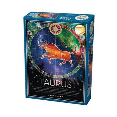 Sternzeichen Stier 500 Teile | Herausgegeben von COBBLE HILL PUZZLES | Deutsch