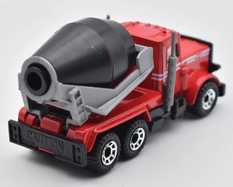 Matchbox Superfast #19 Peterbilt Cement Truck rot Zement Mixer. Made in China - Bild 2 von 4