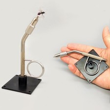 Fliegenbinde-Schraubstock, universelles Angelgerät, einfach zu bedienende