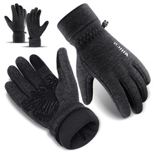 Winter Running Gloves Touch Screen Anti-Slip Thermal Gloves for Cycling Driving