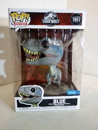 Funko Pop! Movies: Jurassic World - Blue - #1077 Vinyl Figure Exclusive New