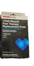 3x CVS Health Advanced Tens Replacements Pads 2 Reusable Electrode Pads Sealed