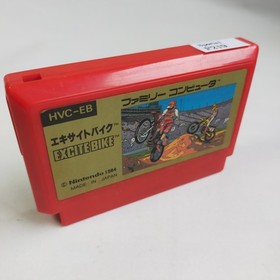 Excite Bike pre-owned Nintendo Famicom NES Tested