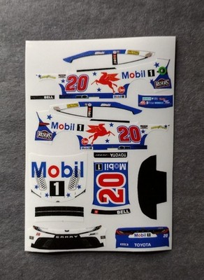 2026 Custom Christopher Bell #20 Mobil 1 1/64 Peel & Stick Decal