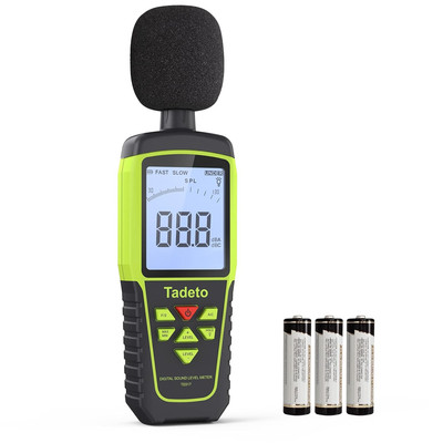 Decibel Meter,  Digital Sound Level Meter Portable SPL Meter 30Db to 130Db(5 Mea