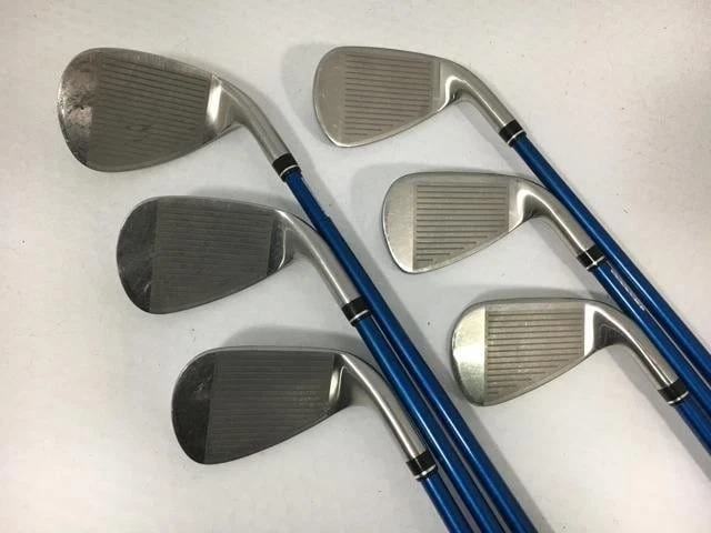 Dunlop XXIO 13 Iron Wedge Navy 6pcs Set #6~9,PW,AW R-Flex MP1300 Graphite Lefty - Image 4 of 4