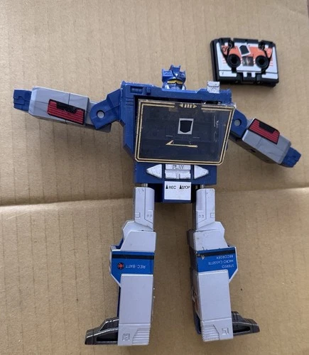 1983 Vintage Transformers G1 Takara Soundwave Cassette Player Not Complete