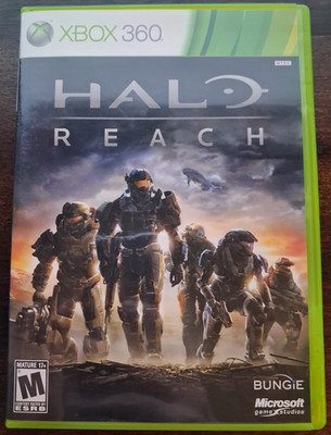 Halo Reach (Xbox 360, 2010) Complete Good Condition