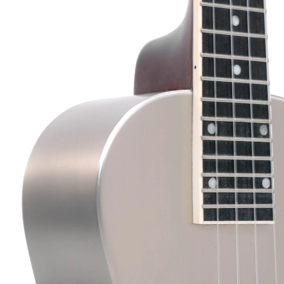 Tono Dorado ResoUke: Ukelele de Concierto Resonador de Cuerpo de Latón con Bolsa de Concierto Foto 4 de 4