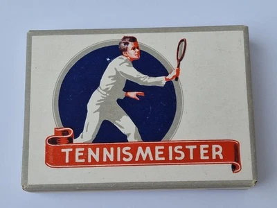 Zigaretten Cigarillios Schachte leerl Tennismeister vintage Tennis 20er 30er - Bild 1 von 4