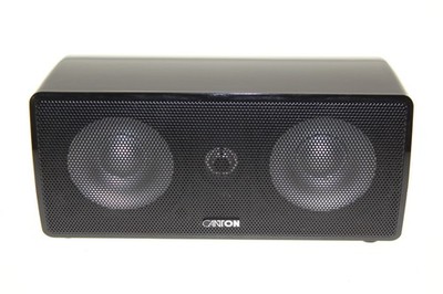 Canton Plus MX.3 Centerlautsprecher Schwarz-Hochglanz, HiFi Lautsprecher