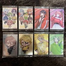 Colorful Peach Wafer Card Set Card