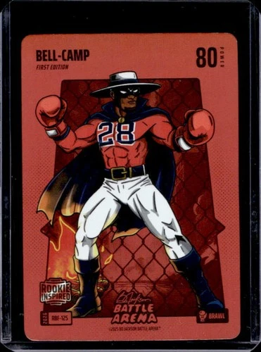 2026 Bo Jackson Battle Arena Griffey Bell-Camp Red Battlefoil 1st #RBF-125