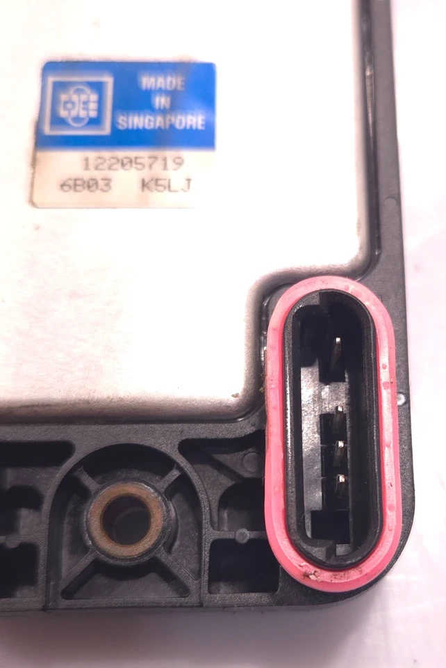 Chevrolet 2005-2009 módulo de control de encendido de cobalto P/N 12205719 pieza original OEM Foto 4 de 4