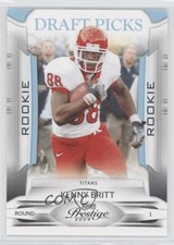 2009 Playoff Prestige Rookie Draft Picks Light Blue 578/999 Kenny Britt #161 0z1