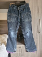 Westbeach  Denim ski snowboard Jeans Size Large Great Used Condition See Photos