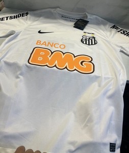 Maillot Santos Signé Neymar Jr. - Autographe Authentifié Par Beckett COA, Pièce De Collection Légendaire (Brésil)