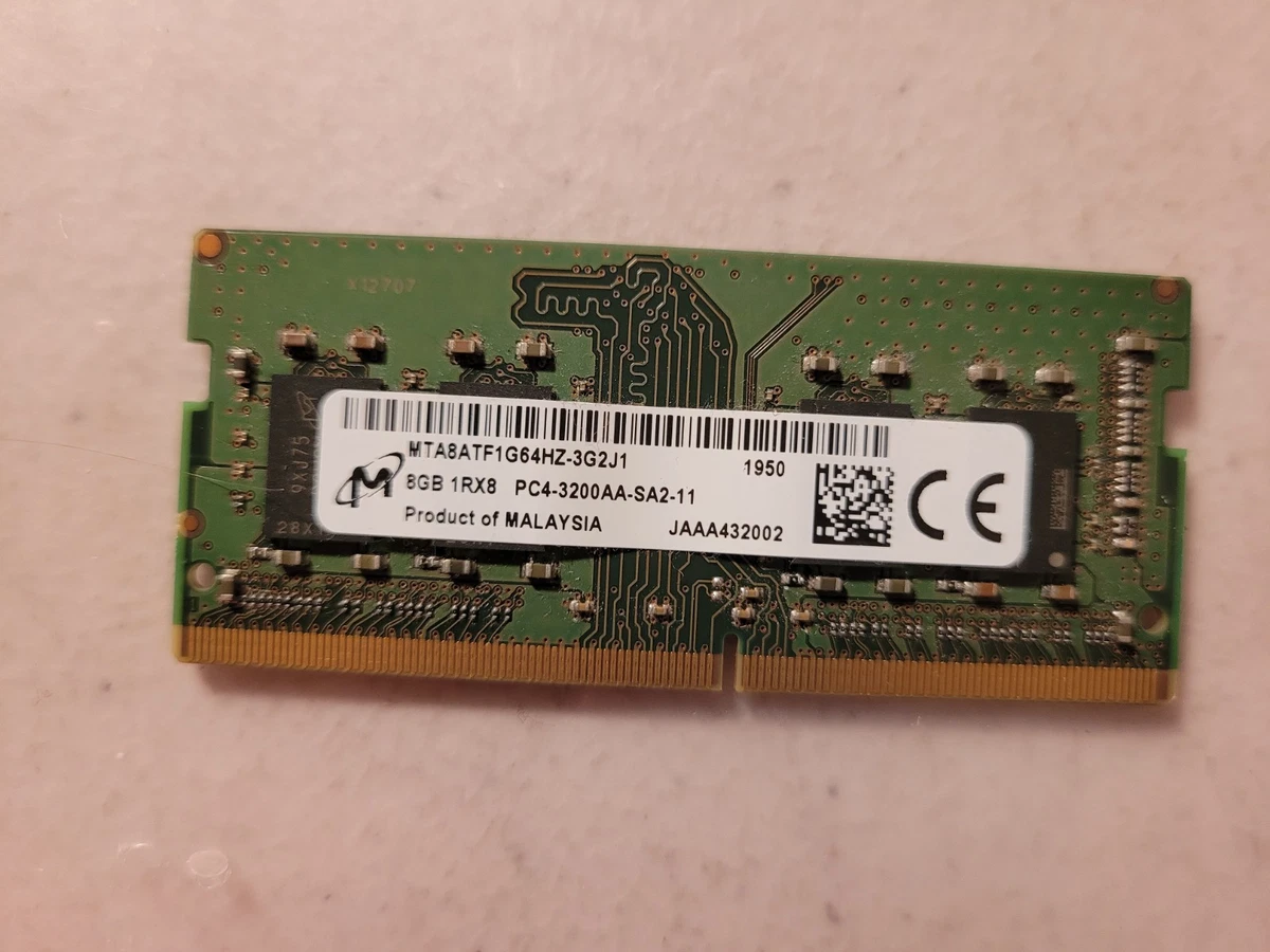 Micron 8GB Computer DDR4 SDRAM for sale | eBay