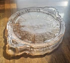 Vintage JEANETTE Pink Depression Glass CHERRY BLOSSOM Serving Platter