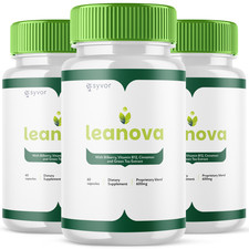  3 Pack Leanova Advanced Formula Natural Energy  Fitness Vitamin 180 Capsules