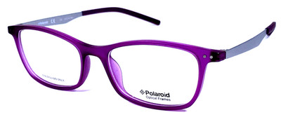 POLAROID PLD D403 NOS Pink Clear Matte 51-17-140 Eyeglasses Frame