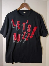 Vintage 80s 90s The Paladins Band Tee T Shirt Sz L Large Screen Stars Rockabilly