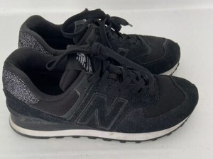 NEW BALANCE 574 Black WOMENS CLASSIC 