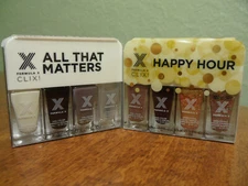 Sephora Formula X Clix Mini Nail Color Polish HAPPY HOUR or ALL THAT MATTERS