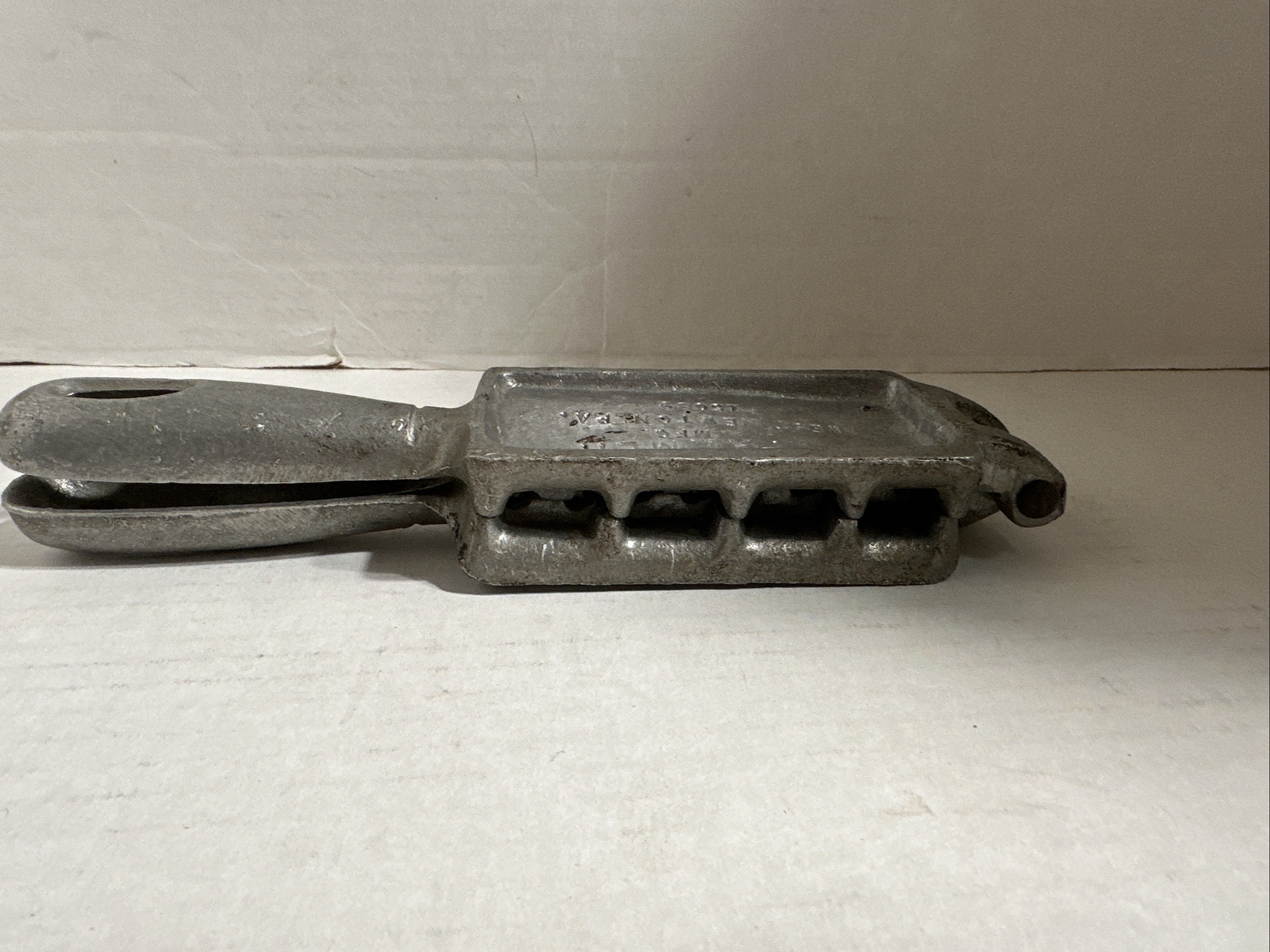 Vintage C Palmer Lead Fishing Sinker Mold No 101 W. Newton Pa. eBay