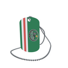 Dog Tag Flag Bunting Itchkeria Dog Tag Aluminium 30 x 50mm